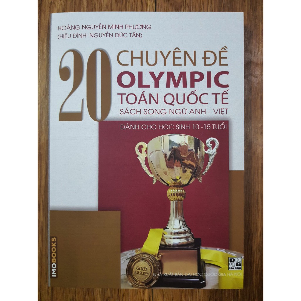 Sách - 20 Chuyên đề OLYMPIC Toán quốc tế - Sách song ngữ Anh Việt