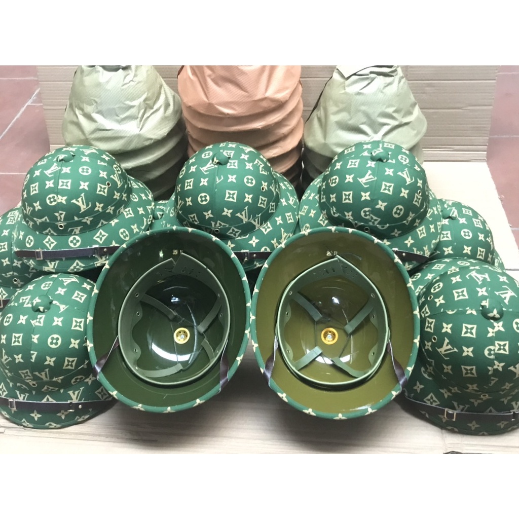 Mũ cối LV nón cối siêu đẹp, Chất Lượng cao cấp chống nước chịu va đập tốt (giá sốc)