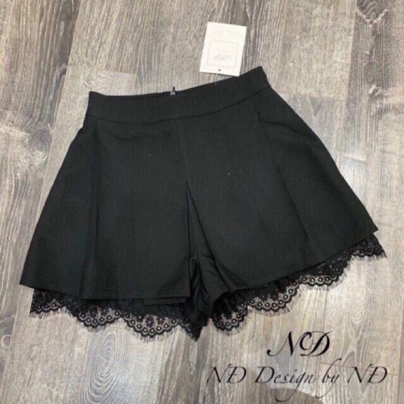 [ MÃ 444 ] QUẦN VÁY PHA CHÂN REN