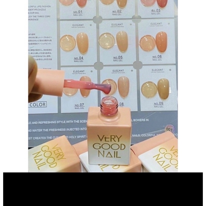 Sét sơn thạch very good nail 9 màu