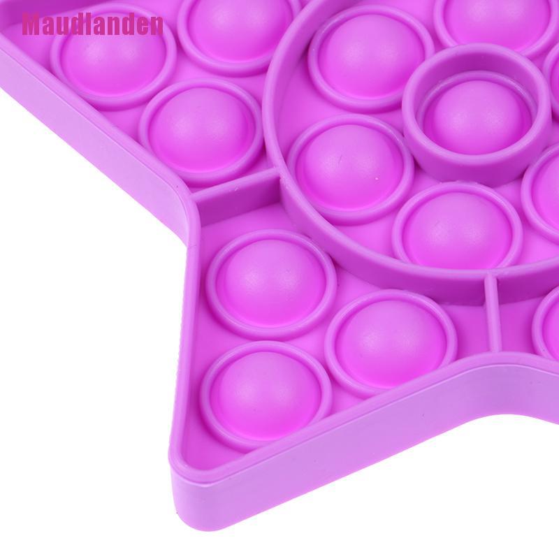 Đồ Chơi Silicone Hình Ngôi Sao Năm Cánh Giúp Giảm Căng Thẳng