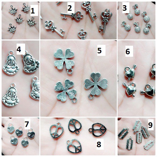Phụ kiện trắng - bạc cổ ( 50gram ) = 25k