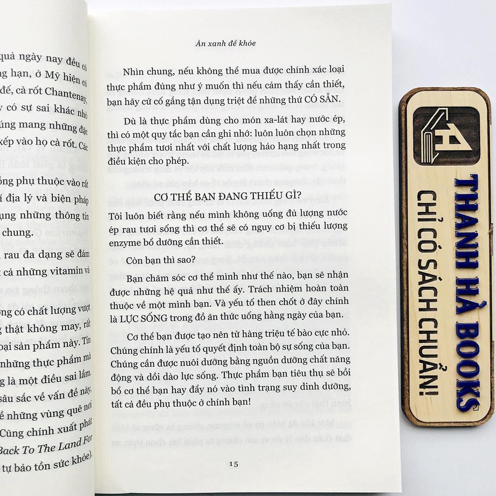 Sách - Ăn Xanh Để Khỏe - Sức mạnh của nước ép cho sức khỏe toàn diện