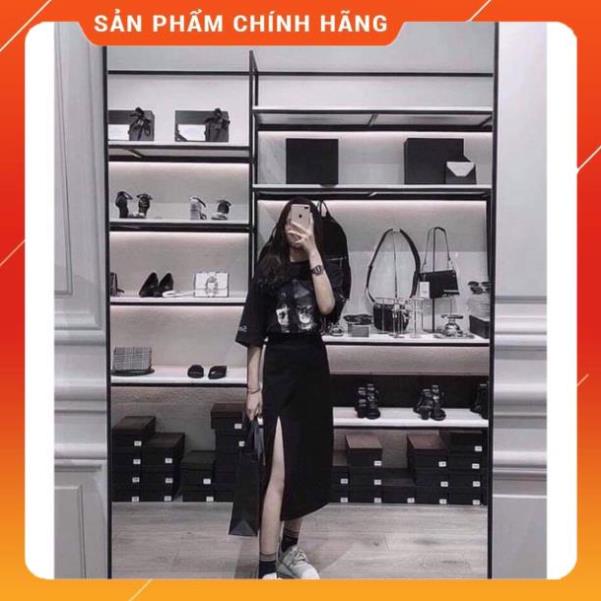 Váy xoè xẻ tà quảng châu