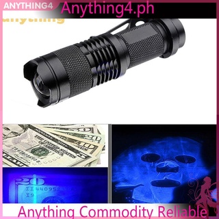 Đèn pin UV XPE Q5 395 đa năng vỏ chất liệu hợp kim nhôm bền chắc chất lượng cao