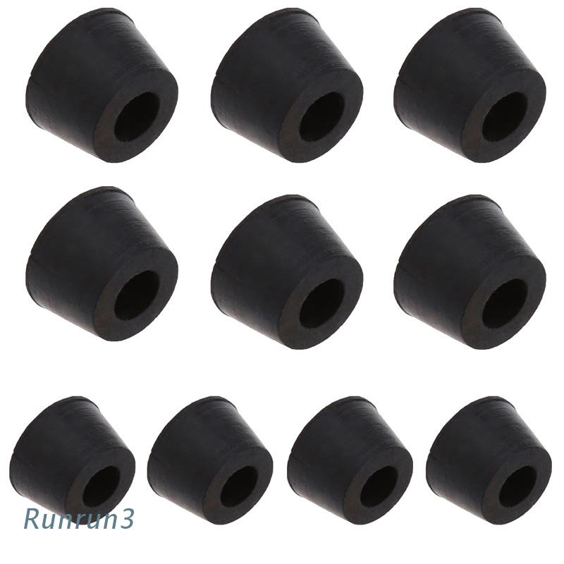 Bộ 20 Nút Cao Su Kê Chân Thiết Bị / Chân Tủ / Hộp Chống Trượt 17x10x14mm
