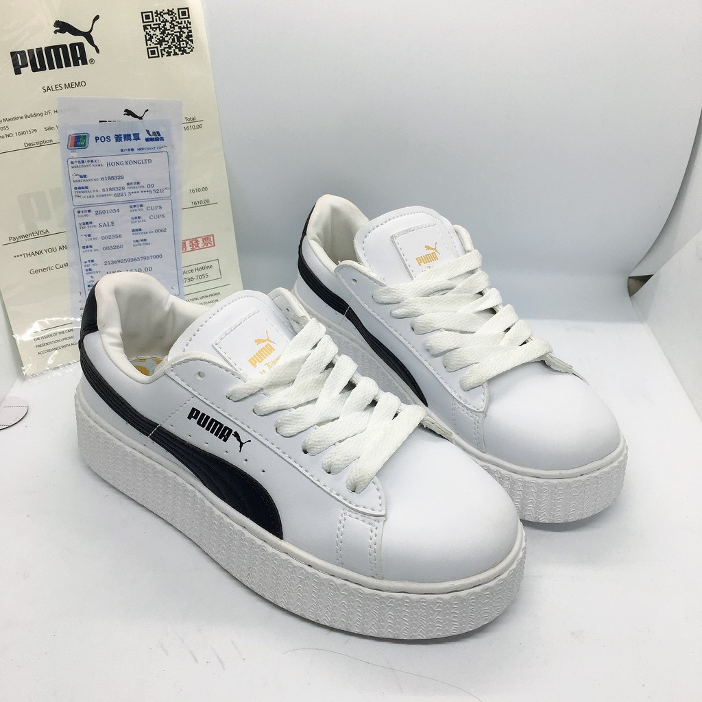 GiàyPUMA  TRẮNG ĐEN bts 🔥dành cho cả nam và nữ đi đẹp PMD 02