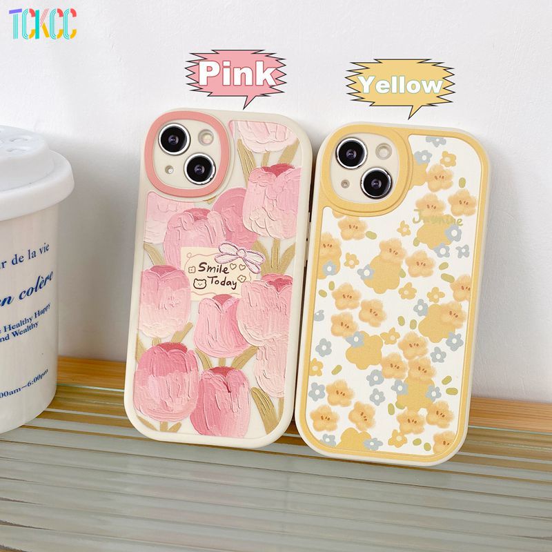 Ốp Điện Thoại Hình Hoa Tulip Cho Xiaomi Poco C31 C40 K20 K30 K40 Pro + K30S 10C 10 Prime 9T 9C 10A 9A 10X Note 8 9 Pro