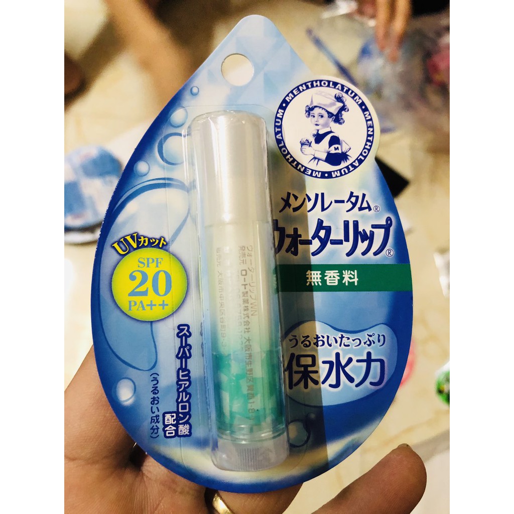 Son dưỡng WaterLip Mentholatum Nhật Bản