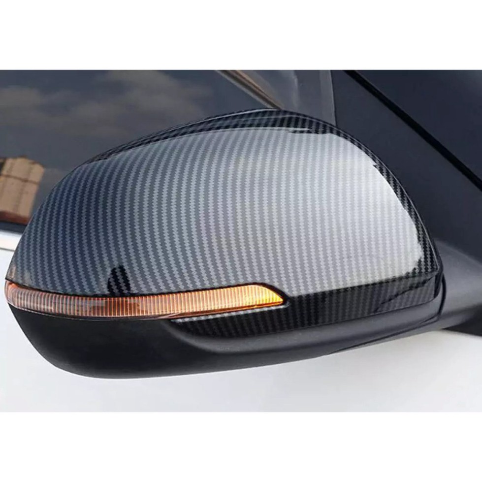 Ốp Gương xe kia Seltos 2020 2021 Mẫu Carbon cao cấp bộ 2 ốp