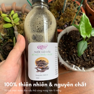 Nước bồ kết gội đầu đậm đặc- nước bồ kết nguyên chất, dung tích 500 ml