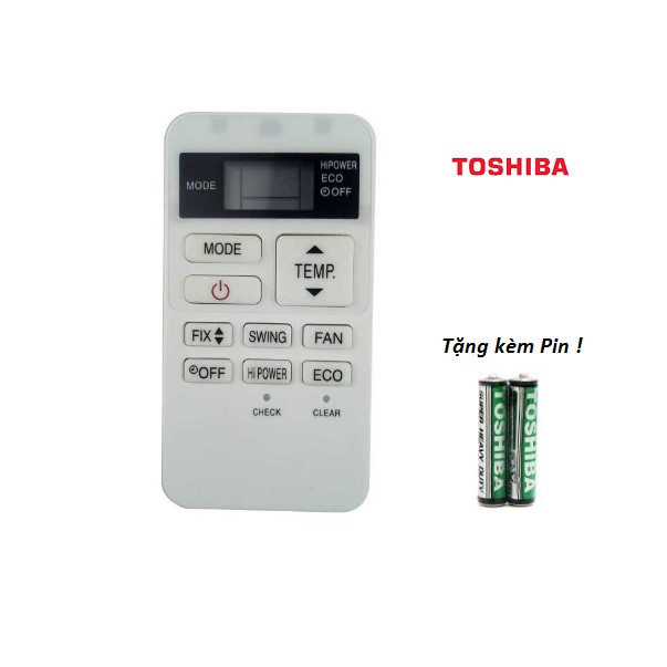 REMOTE điều khiển MÁY LẠNH TOSHIBA inverter, Hàng tốt 100%