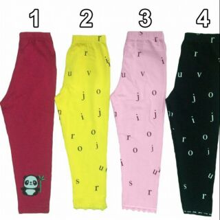 Combo 4 quần legging bé gái siêu đẹp