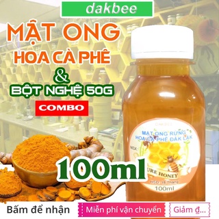 Mật ong rừng hoa cà phê 100ml + tinh bột nghệ 50g