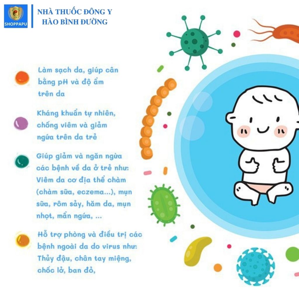 ✅ Nước Tắm Thảo Dược Cho Bé Loại Nào Tốt - Lá Tắm Gội Thảo Dược Cho Bé Túi Lọc, Chàm Sữa, Rôm Sẩy, Mẩn Ngữa