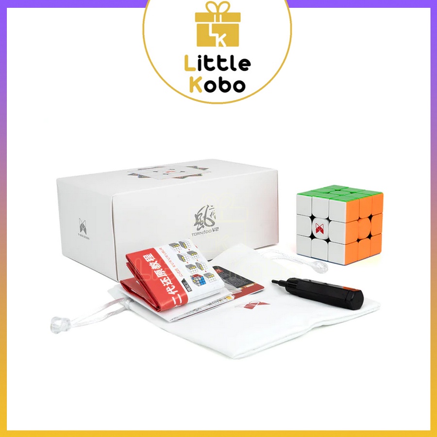 Rubik CH X-Man Tornado V2 M 3x3 2022 Được Mod Bởi Hãng Rubic 3x3 Có Nam Châm