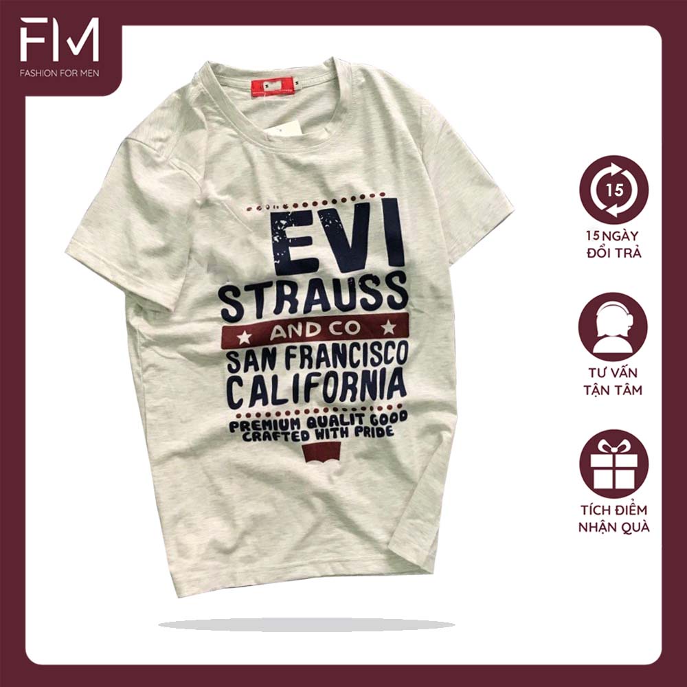 Áo thun nam cổ tròn tay ngắn, chất thun cao cấp, trẻ trung, năng động – FORMEN SHOP – FMPS005 | BigBuy360 - bigbuy360.vn