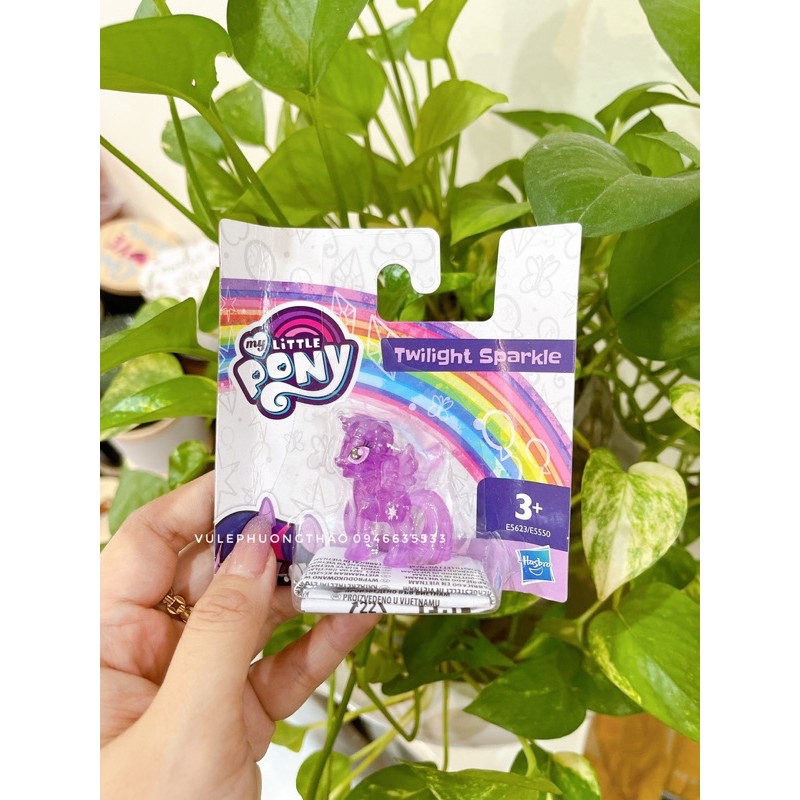 Set 4 ngựa Pony phát sáng dưới đèn Flash