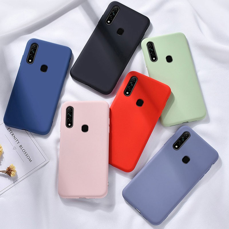 Oppo Ốp Điện Thoại silicone Mềm Siêu Mỏng Màu Nhám Cho oppoa31 2020 oppo a31 a96 a53 a93 oppoa31 2020