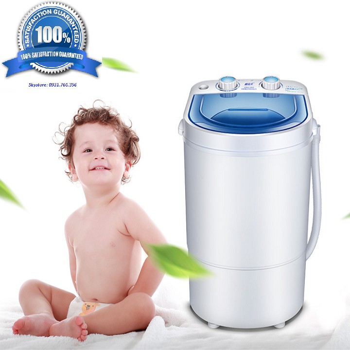 Máy giặt mini - máy giặt mini tiện dụng 2,2kg