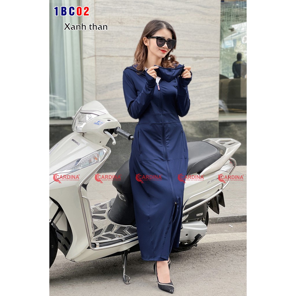 [Siêu Phẩm Chống Nắng] Áo Choàng Chống Nắng 2 Lớp Chất Thun Lạnh CARDINA | BigBuy360 - bigbuy360.vn