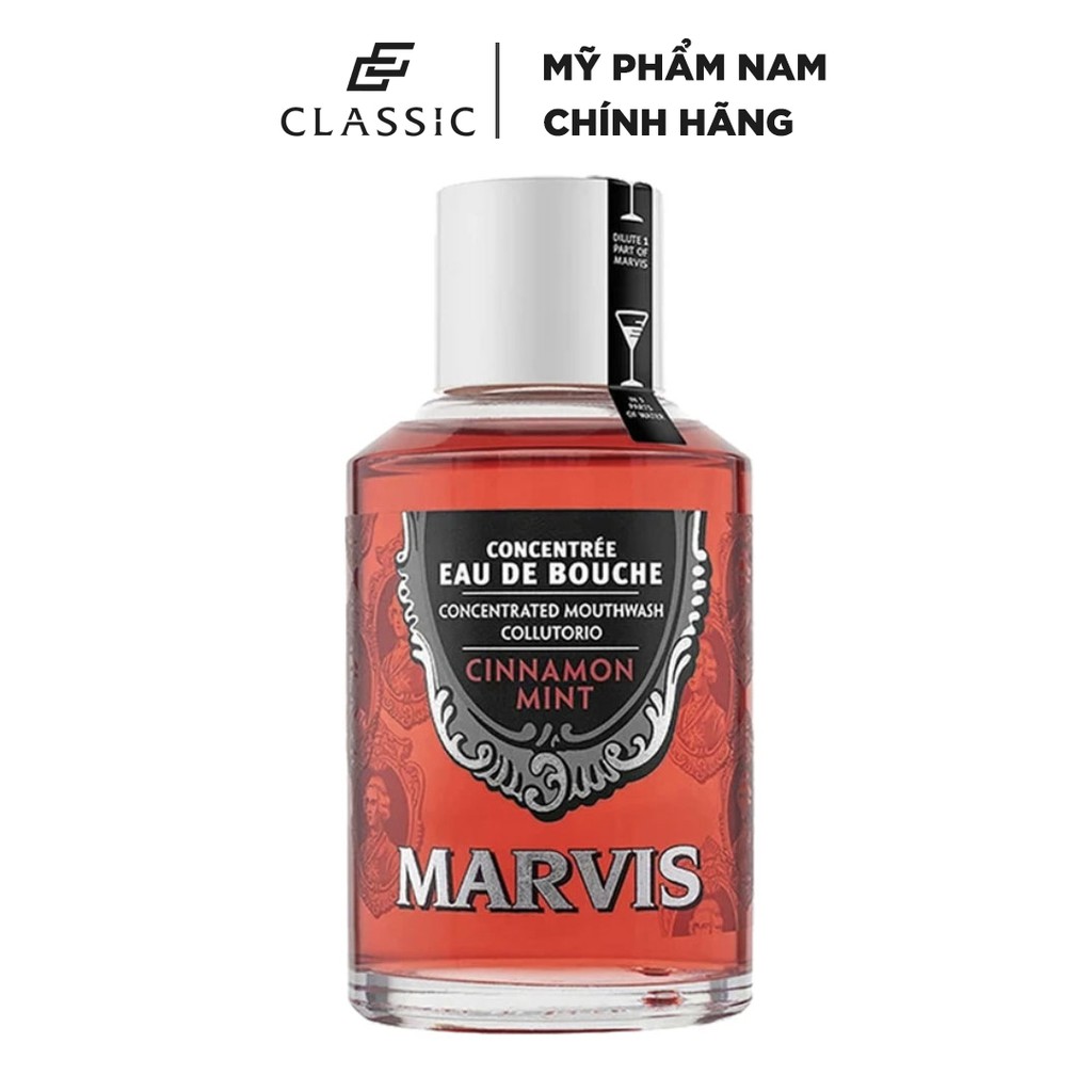 Nước Súc Miệng Marvis Cinnamon Mint Mouthwash 120ml