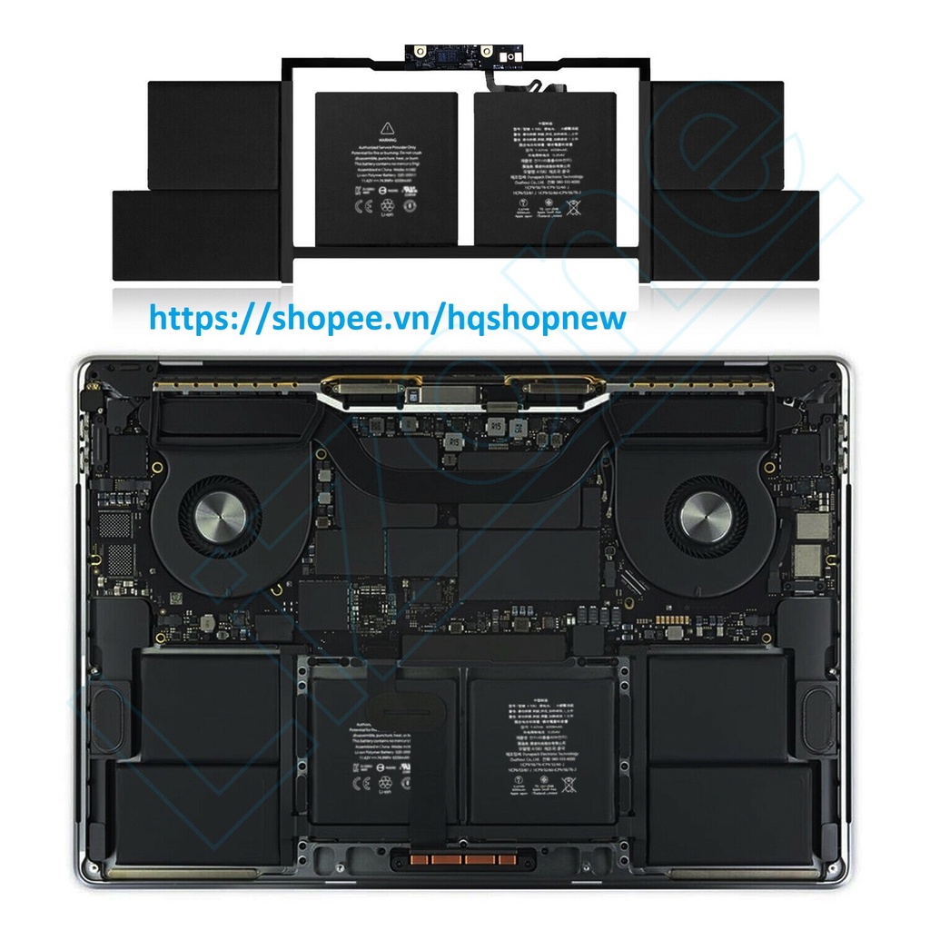 ⚡️Pin Laptop A1820 Pro Retina 15&quot; A1707 A1820 (Late 2016 Mid 2017)