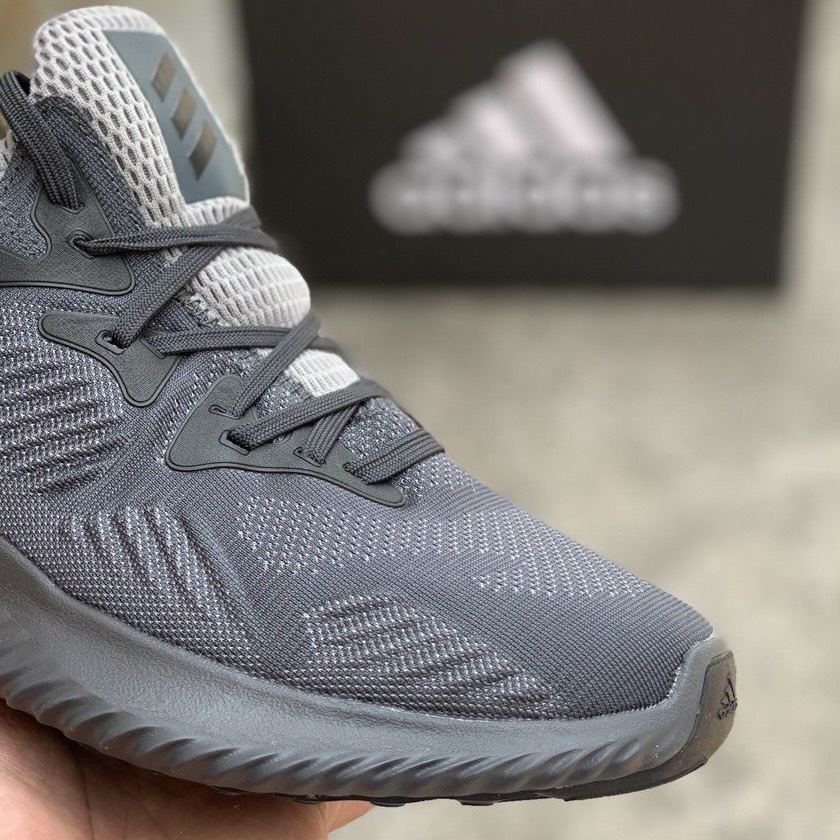 Giày thể thao Sneaker nam nữ Adidas Alphabounce 2018 màu Cafe (Free ship)(Hàng 1-1 Trung)(Tặng box bảo vệ)