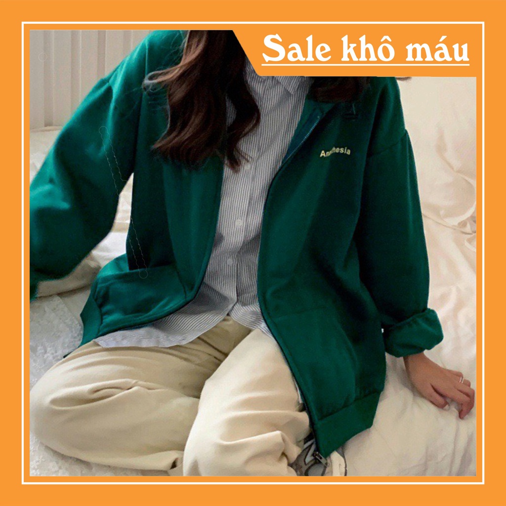 HOT TREND ÁO KHOÁC NỈ ANESTHESIA FORM RỘNG🍓🍏PHONG CÁCH HÀN QUỐC🍓🍏 | BigBuy360 - bigbuy360.vn