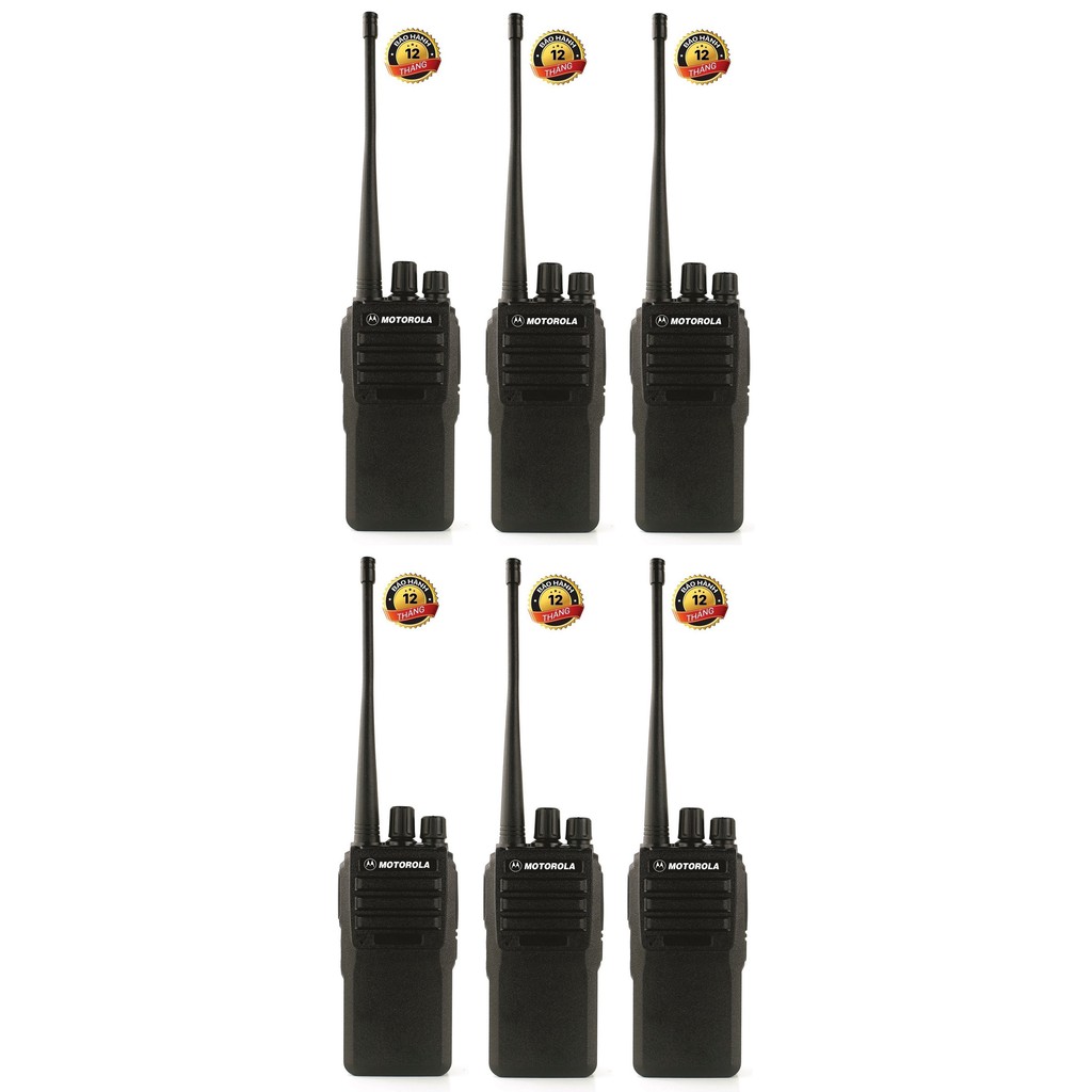 Bộ 6 Bộ đàm công suất lớn Motorola VX5368 (8W thực, cự ly liên lạc vượt trội, Loa to, giá siêu rẻ trong phân khúc)