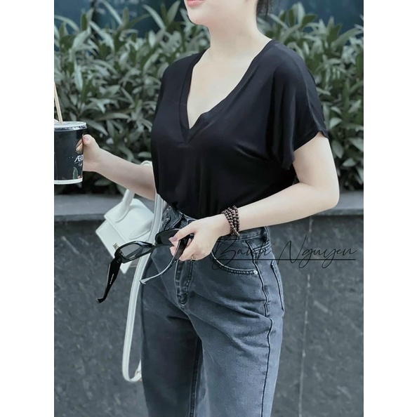 Áo cổ tim cuộn giấy TT12