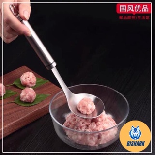 Thìa nặn thịt viên inox Kt 25x6cm