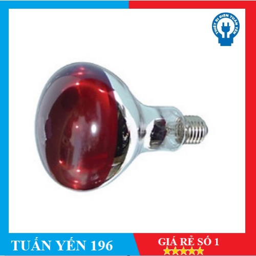 [ GIÁ TỐT ] Bóng úm gà dành sưởi ấm gia súc, gia cầm ,75W, 100W, 150W, , 200W, 250W