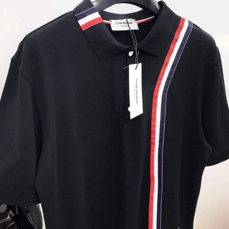 [Rẻ Vô Địch] Áo thun cotton tay lỡ unisex - - ÁO POLO VIỀN DỌC - - mẫu hot 2022