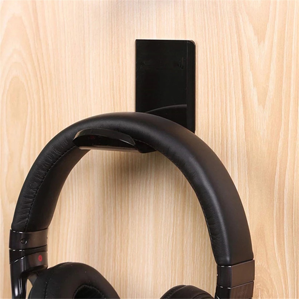 Set 1 Hoặc 2 Móc Treo Tai Nghe Hình Chữ L Gắn Dưới Bàn Tiện Dụng Đứng