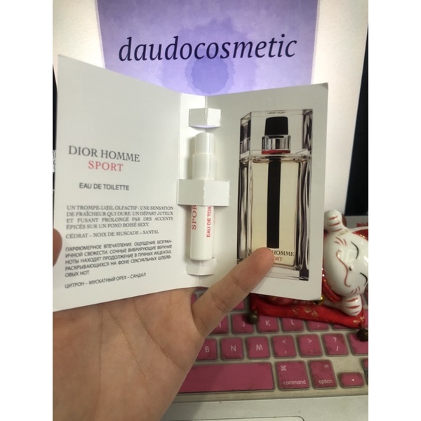[ vial ] Nước hoa D’ior Homme Sport dior EDT 1ml | BigBuy360 - bigbuy360.vn