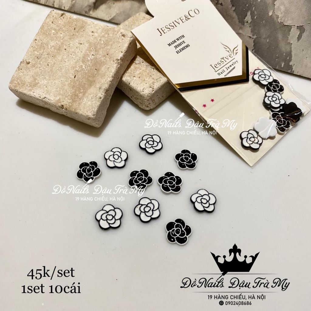 Phụ kiện nail - Set charm hàng hiệu N87