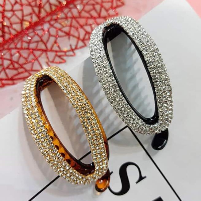 KẸP BẤM TÓC PHÍA SAU ĐÍNH ĐÁ CAO CẤP