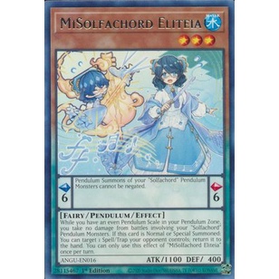 Thẻ bài Yugioh - TCG - MiSolfachord Eliteia / ANGU-EN016