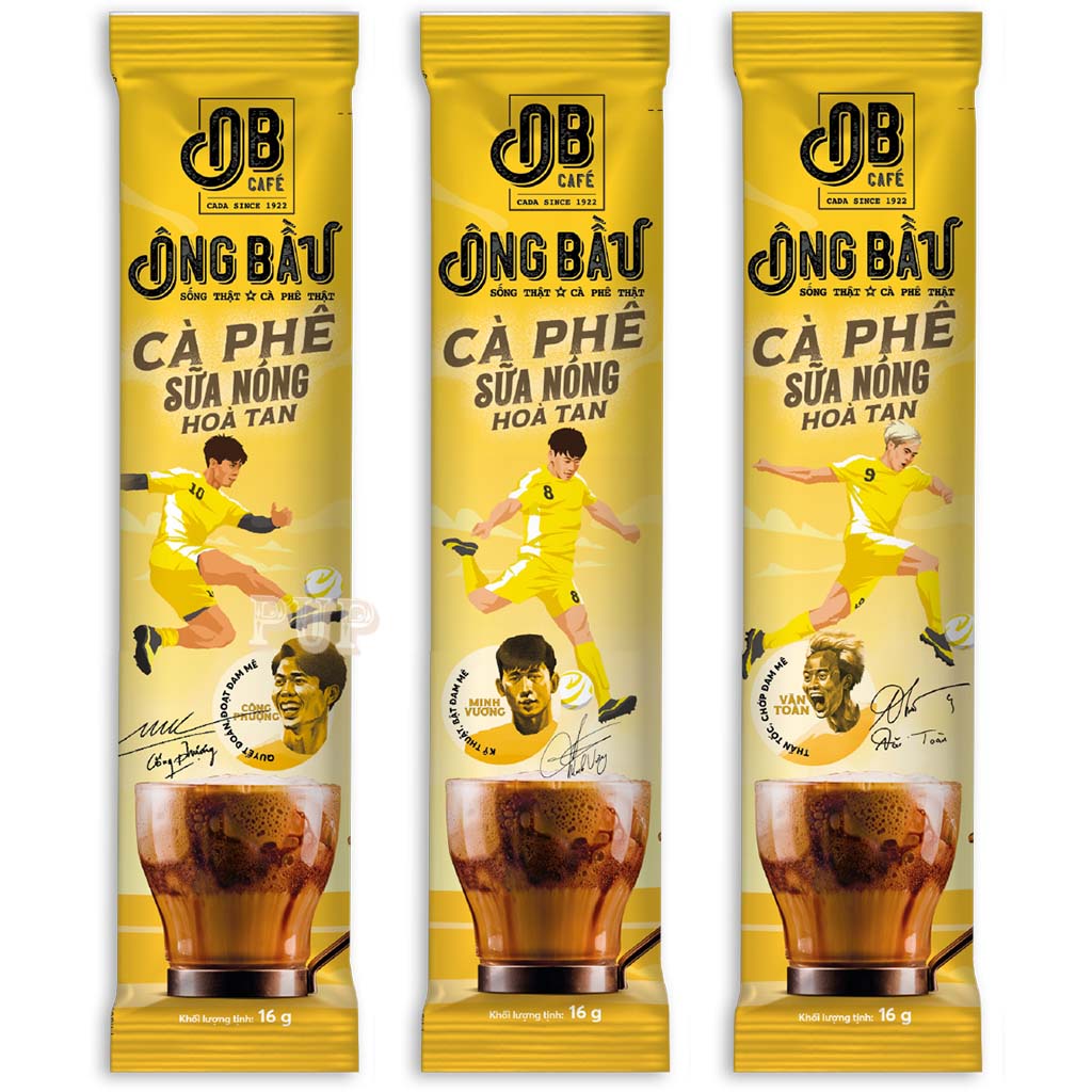 [Hộp 10 Gói 24g]Cà Phê Sữa Nóng Ông Bầu Hộp 10 Gói 24g, cà phê ob, ob cafe-TUH Store | BigBuy360 - bigbuy360.vn