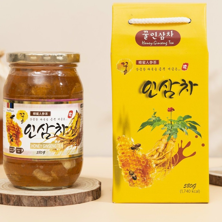 Nhân sâm lát ngâm mật ong MIWAMI Hàn Quốc