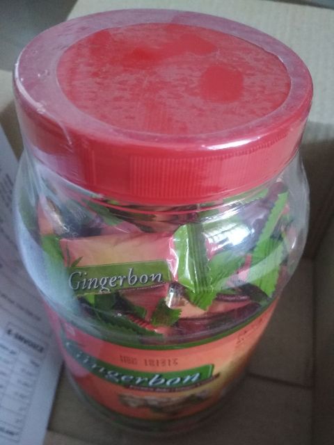 (Date T7/2022)Kẹo Gừng Chanh Mật Ong Gingerbon (620g) | BigBuy360 - bigbuy360.vn