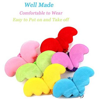 Dây dắt chó mèo, Đai yếm cho thú cưng đi dạo 🐶FREESHIP🐱 Đôi Cánh Thiên Thần, Gấu Bông Cute