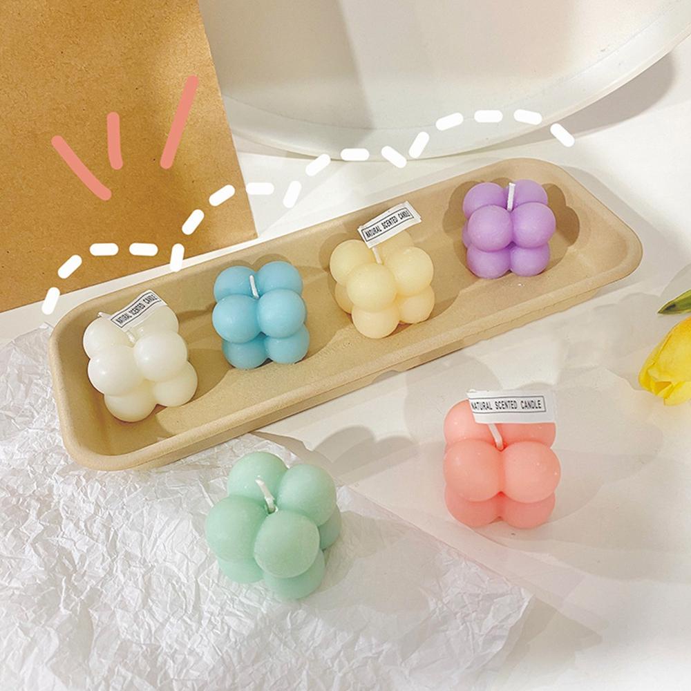 YIYU Khuôn Làm Giá Đỡ Nến Sáp Nến / Sô Cô La Bằng Silicone Tiện Lợi