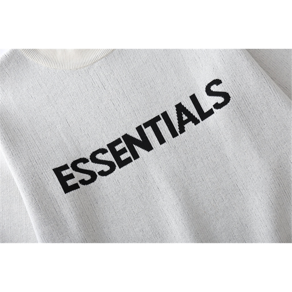 Áo Sweater Dệt Kim Chui Đầu In Chữ Fear Of God Essentials Thời Trang | BigBuy360 - bigbuy360.vn