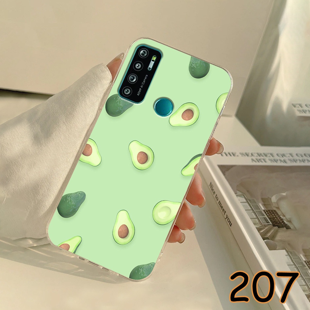 Ốp lưng Vsmart Live 4 - Vsmart live - Ốp in hình trái bơ dễ thương