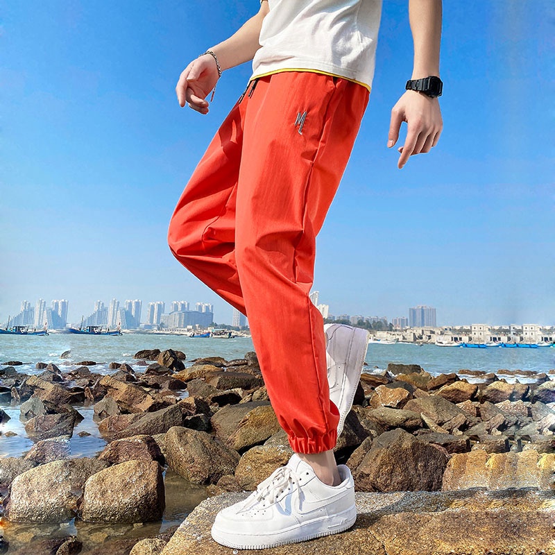 Quần Dài Thể Thao Phong Cách Hàn Quốc Thời Trang Cho Nam