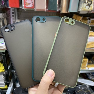 Ốp lưng Oppo A83 viền dẻo lưng nhám