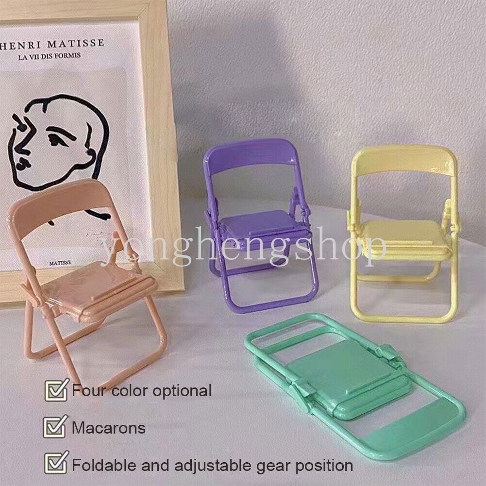 Giá Đỡ Điện Thoại / Máy Tính Bảng Mini Hình Ghế Ngồi Dễ Thương