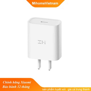 Bộ sạc ZMI Apple MFi HA716 PD3.0 20W Charger [sạc nhanh USB-C to MFi dây cáp điện]